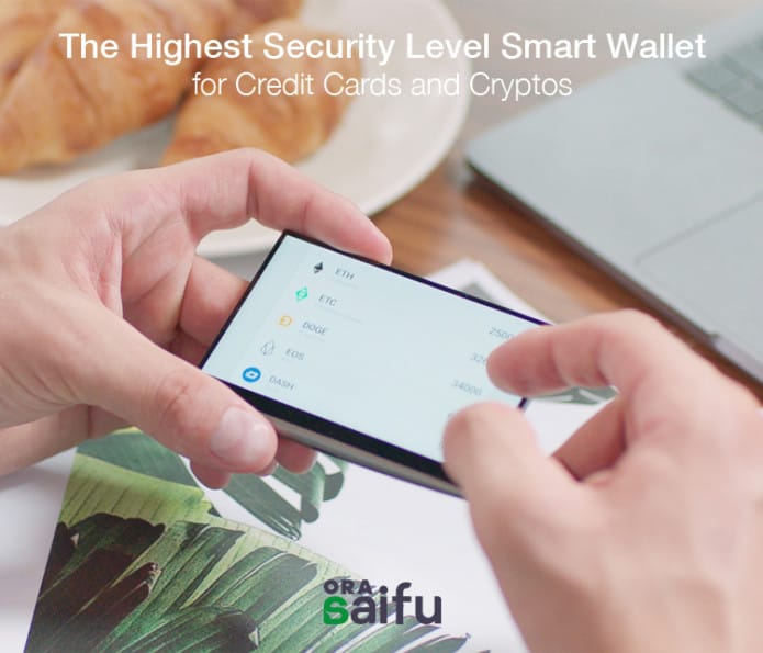 OraSaifu Touchscreen Smart Wallet